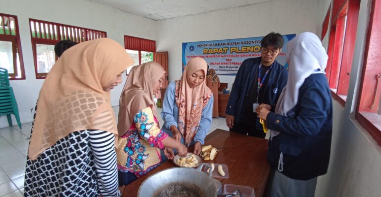 Inovasi Selai Pisang, Mahasiswa KKN-T IPB_1